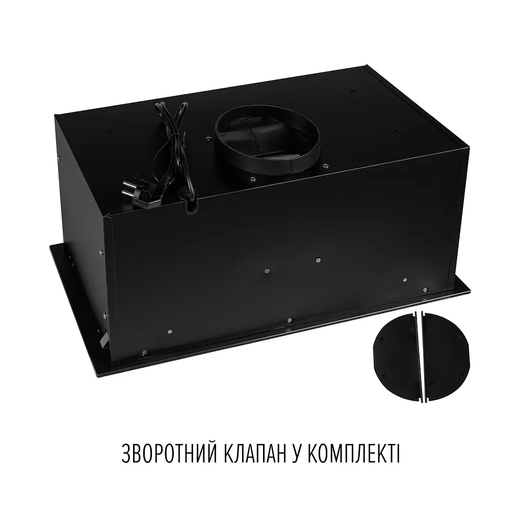 Витяжка повновбудована PERFELLI DESIGN VISION 6 NERO SILENZIO - фото 14