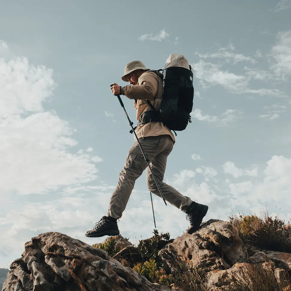 Трекінгова палиця алюмінієва Naturehike Qingxue Pro NH17D017-D, 61–135 см, сріблясто-сіра - фото 4
