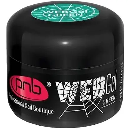 Гель павутинка PNB UV/LED Web Gel Green 5 мл - фото 2