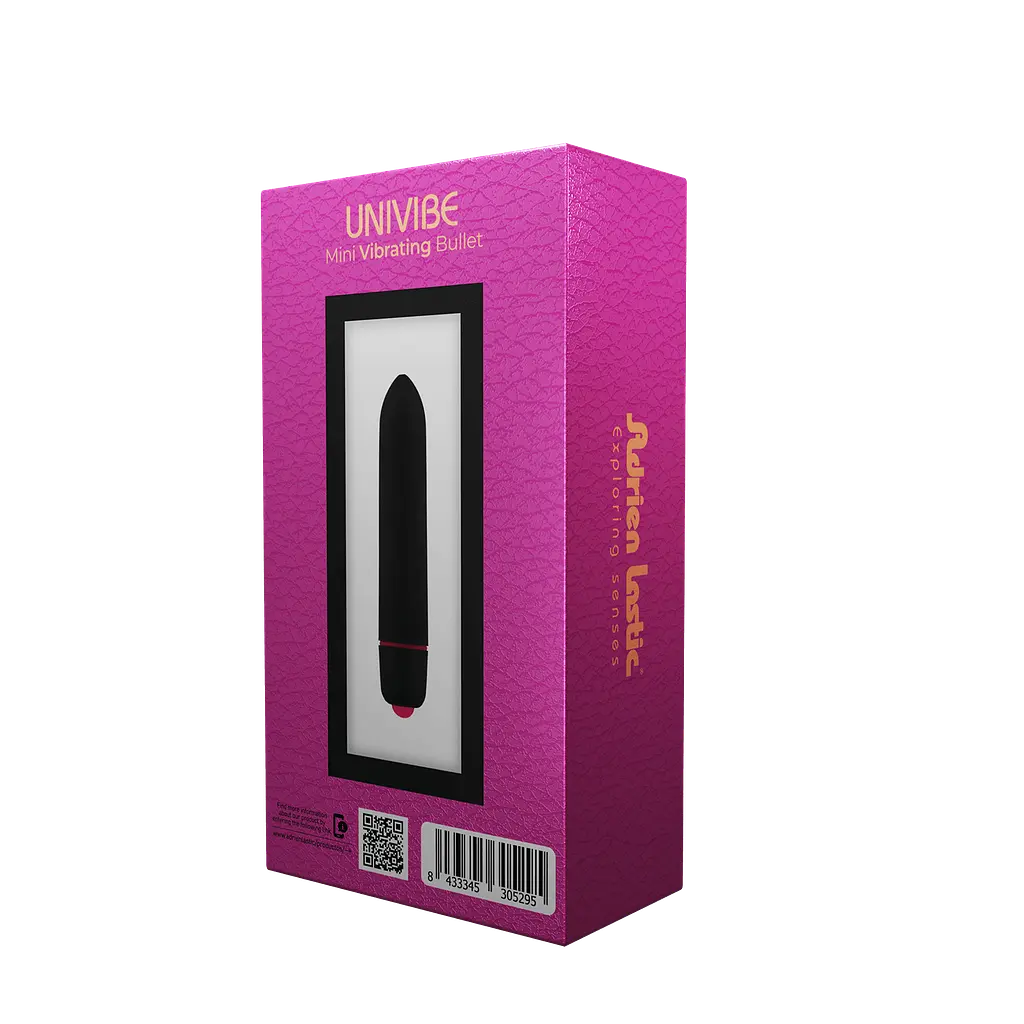 Віброкуля Adrien Lastic Univibe, 10 режимів роботи, силікон, на батарейках - фото 4