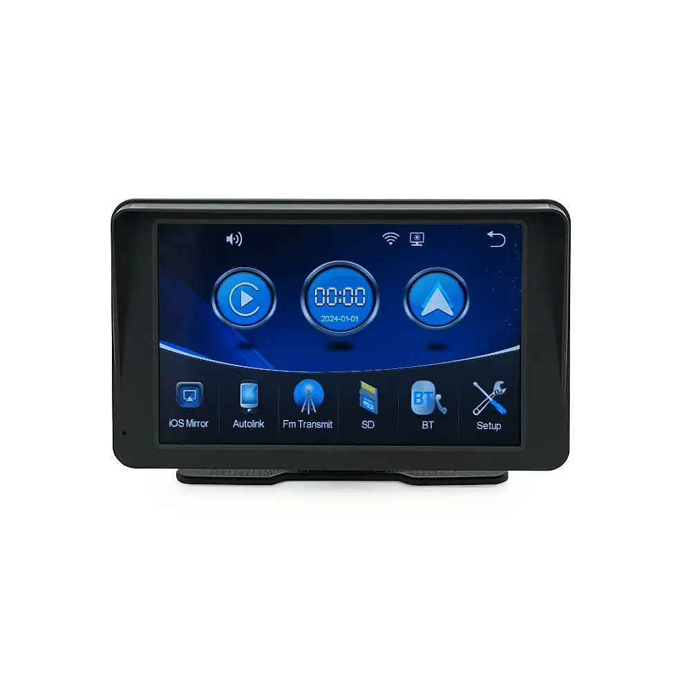 Автомобільний РК-монітор 7" + Carplay CJ-PTC208, Box - фото 3