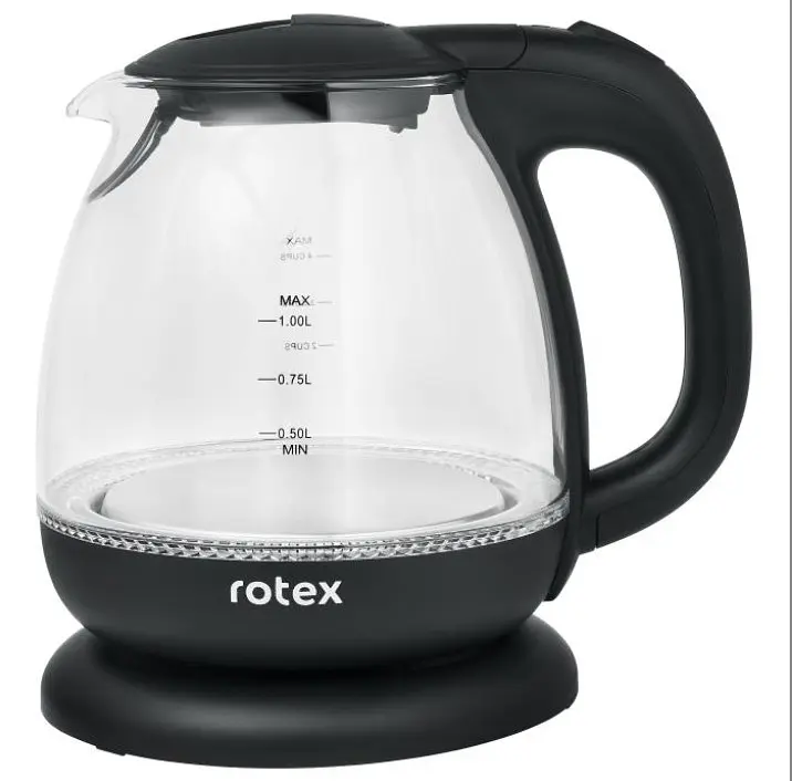 Чайник Rotex RKT80-B скло - фото 2