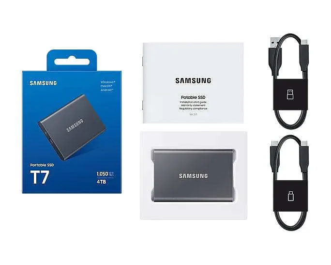 Накопичувач Samsung T7 4 TB (MU-PC4T0T/WW) - фото 8