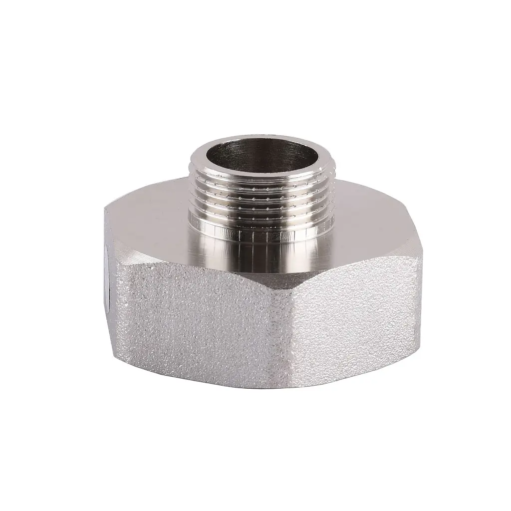 Перехідник Solomon 1 1/2″х3/4″ ВЗ нікель 8106 - фото 2