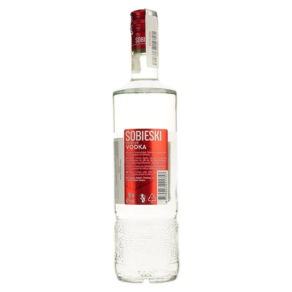 Горілка Sobieski Premium 40% 0.7 л - фото 2
