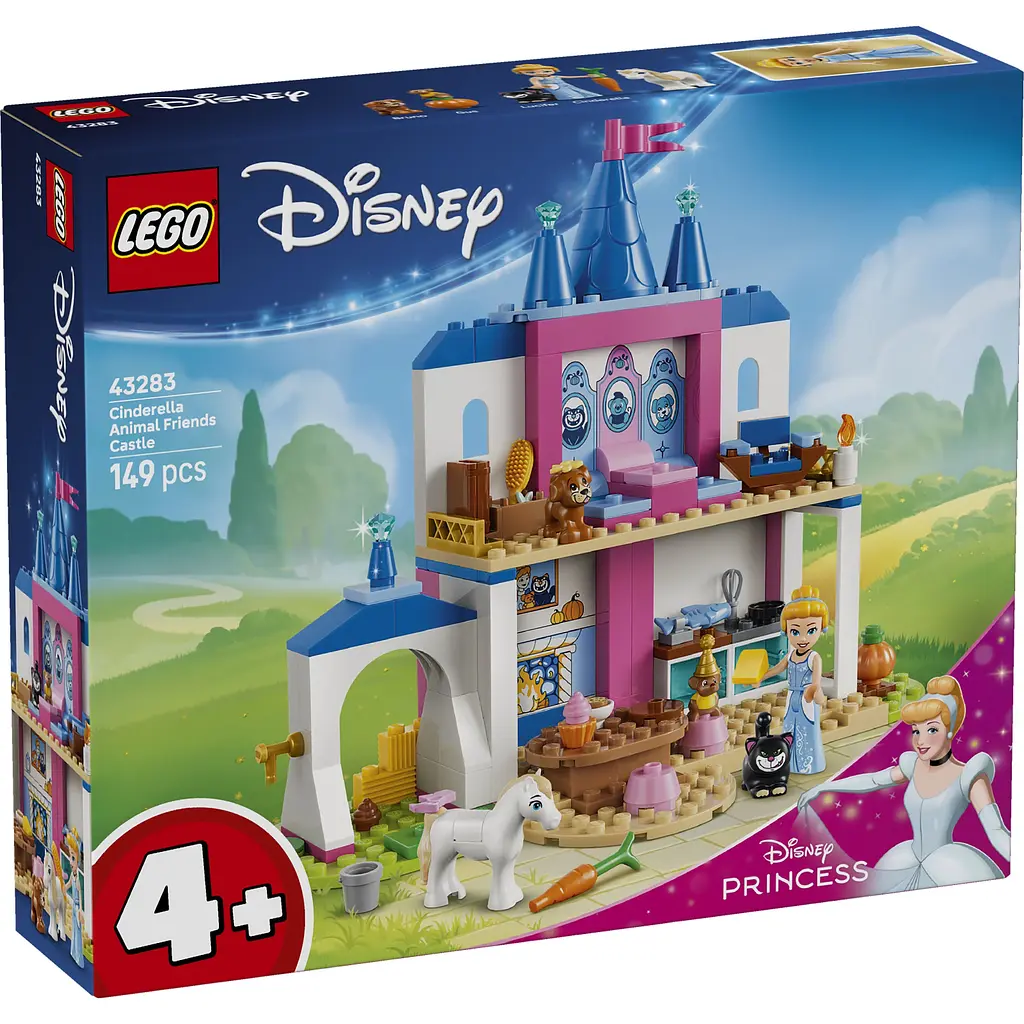 Конструктор LEGO Disney Princess Замок Попелюшки та її друзів-тварин (43283) - фото 2