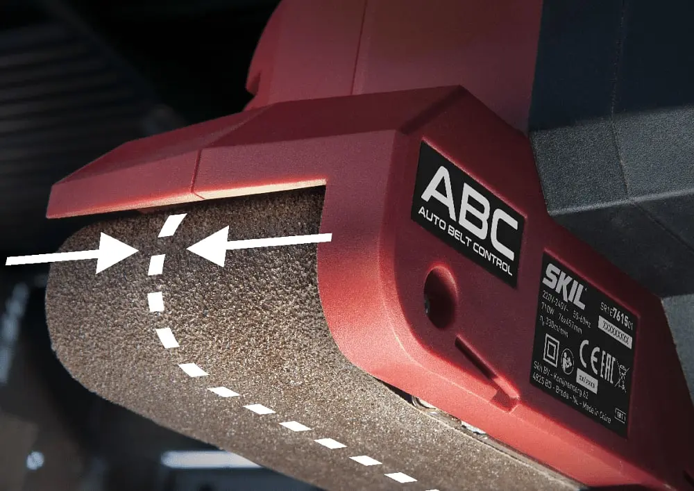 Шлифмашина ленточная 7615 AB 710Вт Skil teh0025397 - фото 5