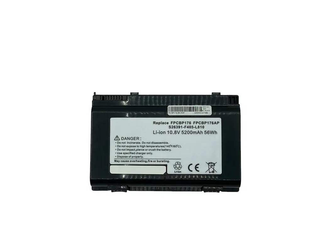 Акумулятор для ноутбука Fujitsu-Siemens CP335276-01 LifeBook A1220 10.8V Black 4400 mAh - фото 2