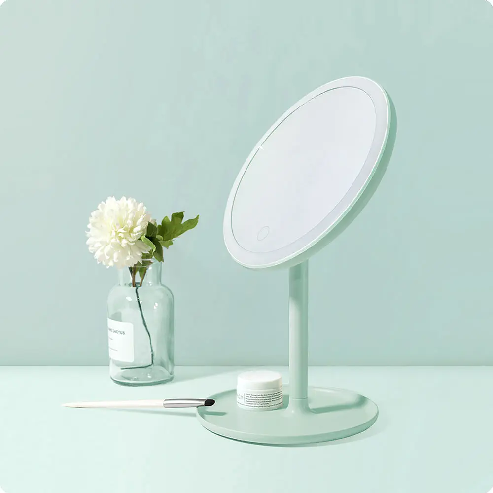 Дзеркало для макіяжу з LED підсвічуванням Xiaomi DOCO Pro 6.7" (M002) Green - фото 4