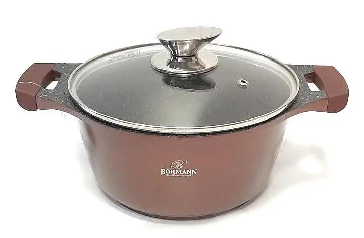 Каструля Bohmann BH 150-24 Brown 24 см 5 л