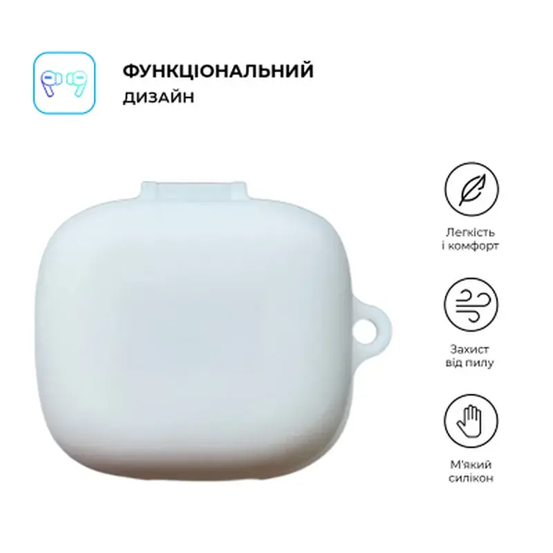 Чохол для навушників Armorstandart Hang Case для OPPO Enco X3i White (ARM80045) - фото 2