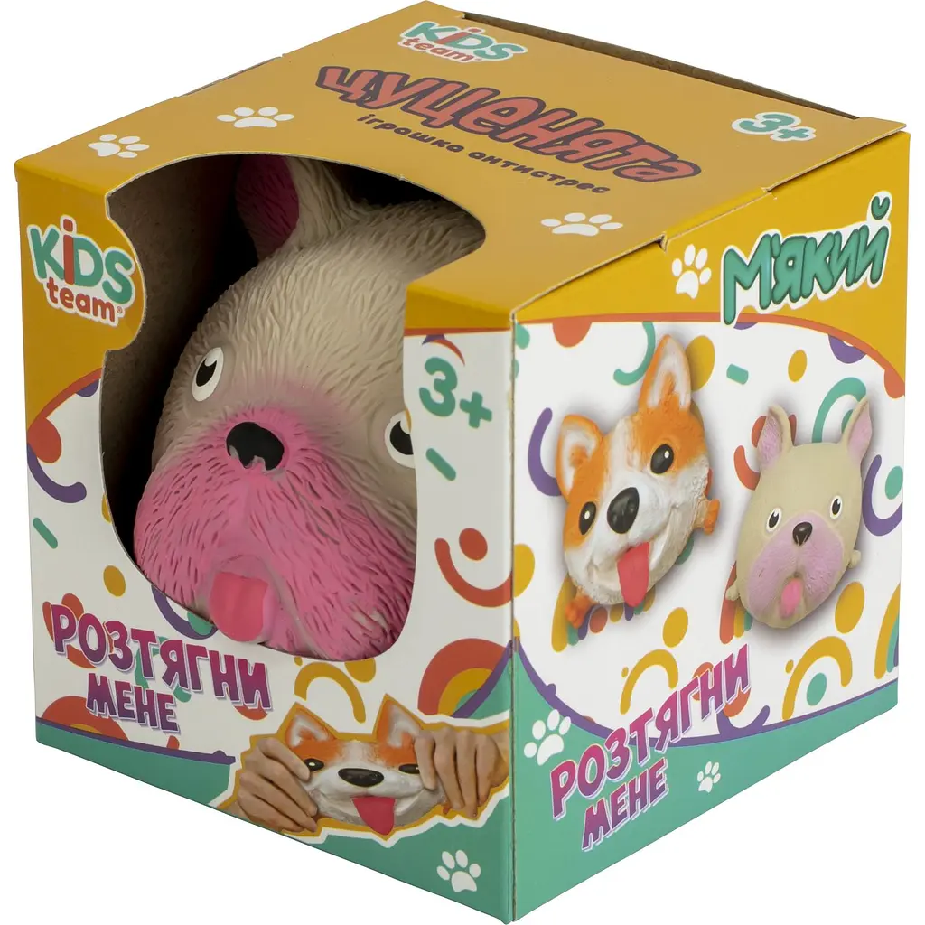 Іграшка-антистрес Kids Team Цуценята Французький Бульдог(CKS-10488D_1) - фото 4