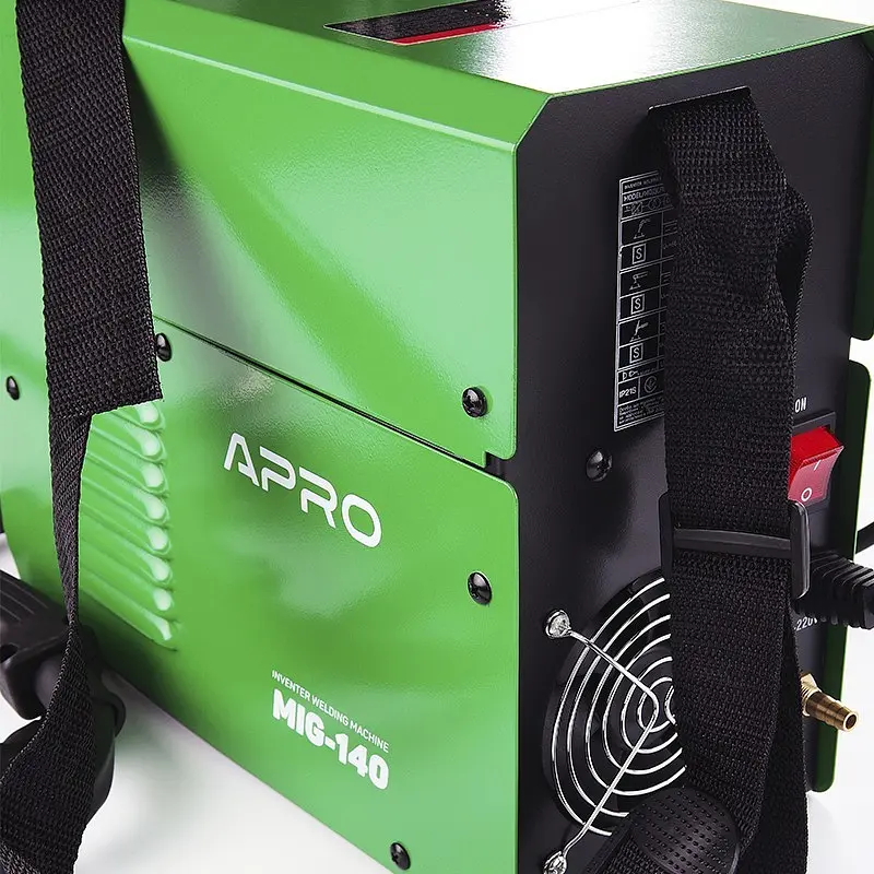 Полуавтомат инверторный сварочный Apro MIG-140 + набор кабелей 30412 - фото 7