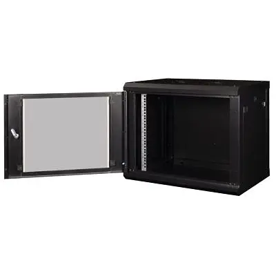 Шафа настінна Hypernet 9U 19 600x600 ProLine (PL-WMNC66-9U-BLACK) - фото 4