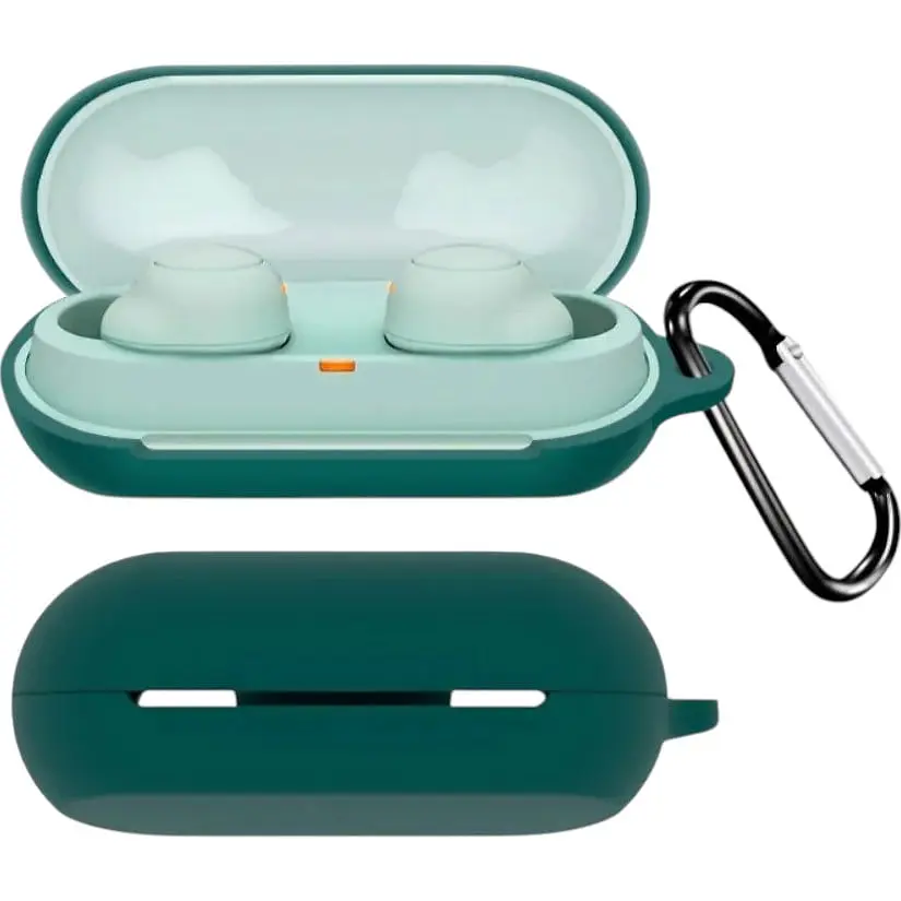 Чохол BeCover Silicon для Sony WF-C700N Dark Green (712030) - фото 2