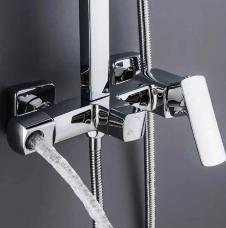 Душова система універсальна Qtap Sloup, Chrome, QTSLO53103KNC49198 - фото 7