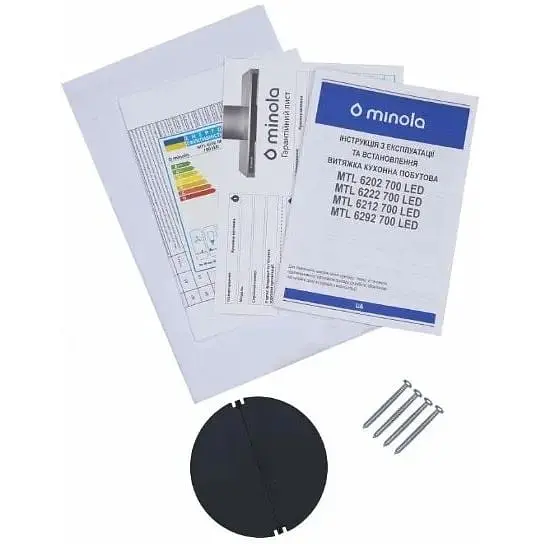 Витяжка телескопічна Minola MTL 6292 GR 700 LED - фото 11