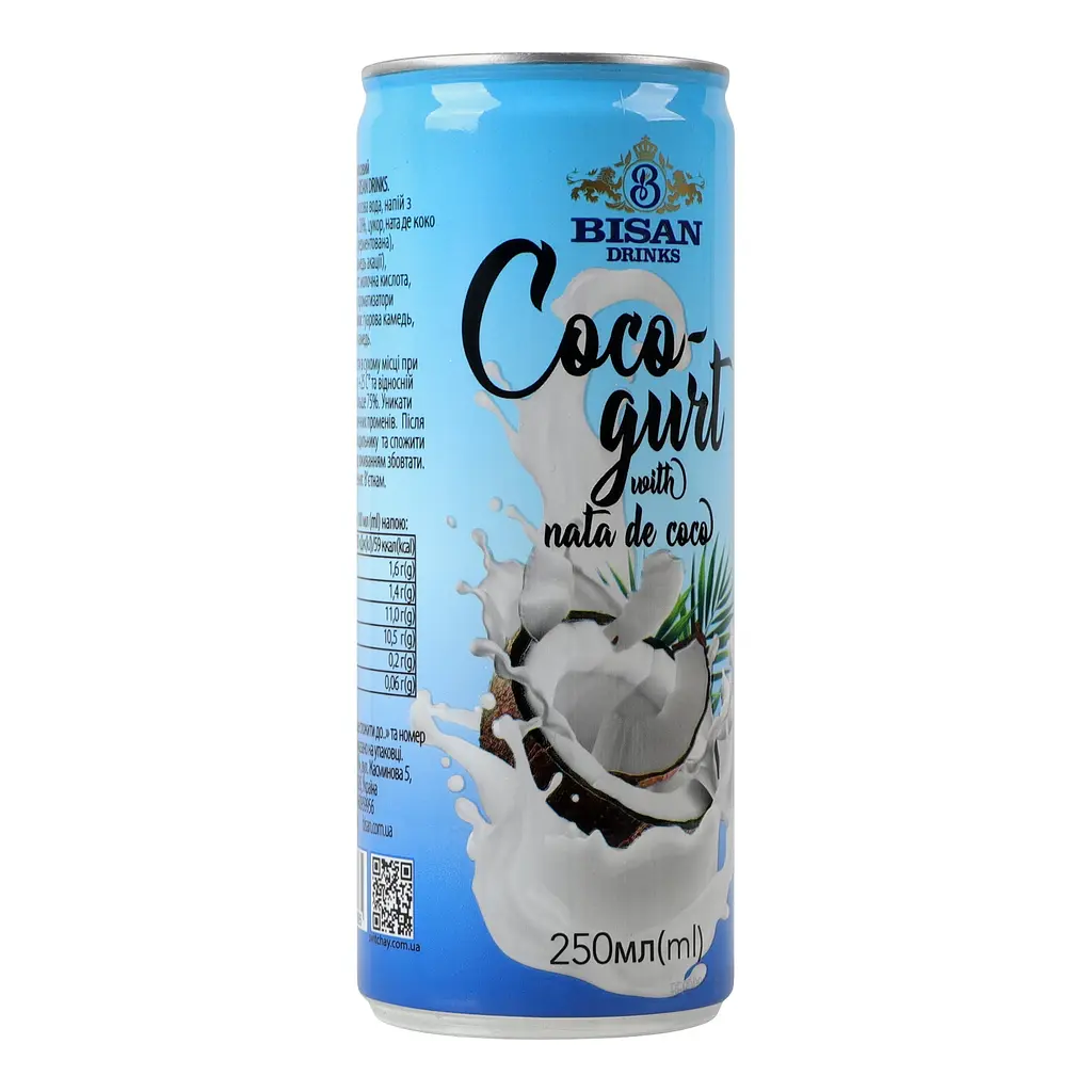 Напій Bisan Cocogurt drink Original 250 мл  - фото 4