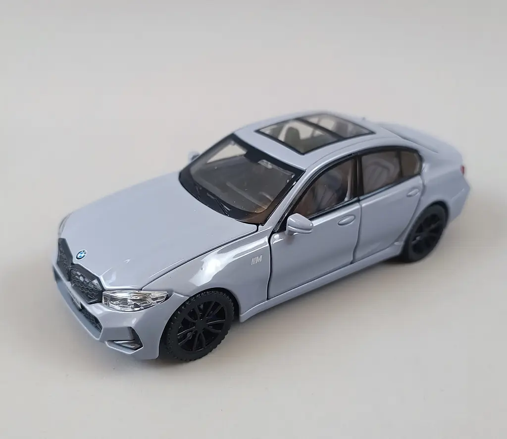 Машинка Автопром BMW БМВ TK - 10105 Авто Експерт, 3 кольори, металопластик, 1:32, звук, світло, інерція - фото 2