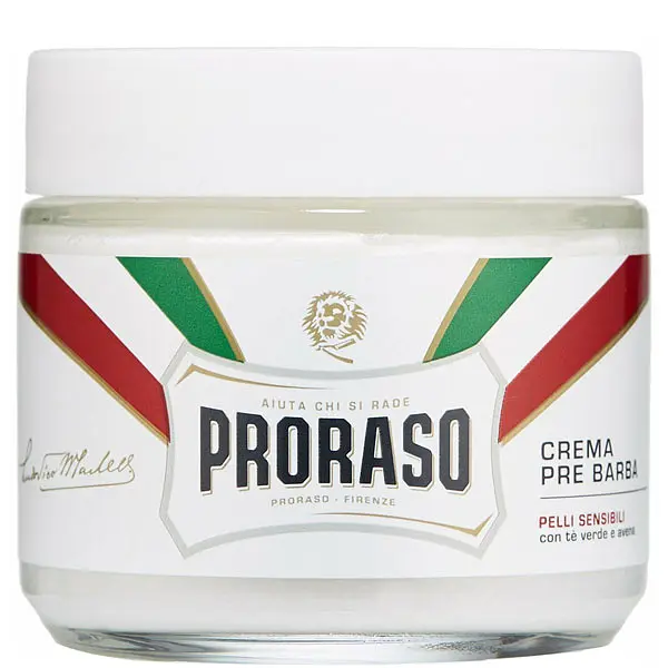 Крем до гоління для чутливої шкіри Proraso з екстрактом зеленого чаю та вівса 100 мл - фото 2
