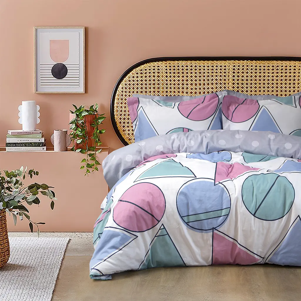 Постельное белье сатин Lotus Home - Agina полуторный - фото 2