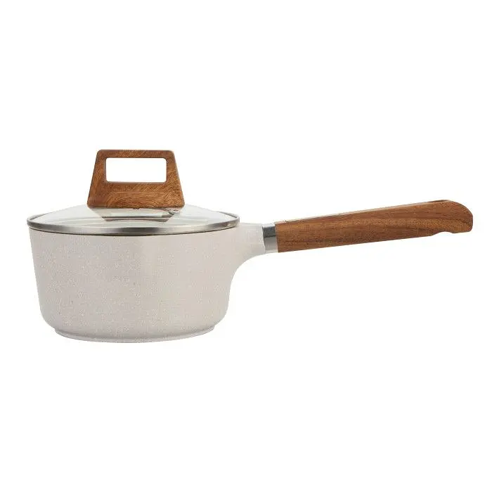 Ковш с крышкой Bergner Naturally 16 см 2 л (BG-30635-CR) - фото 2