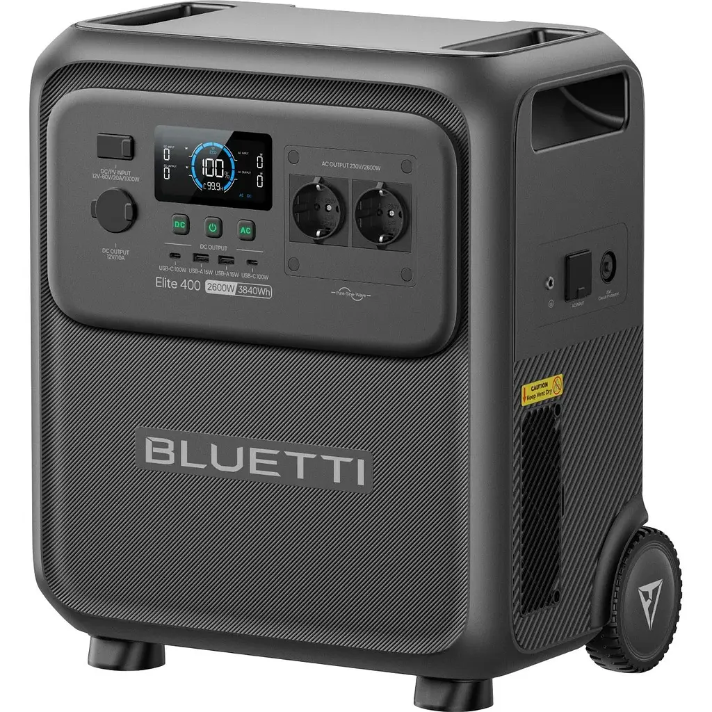 Зарядна станція BLUETTI Elite 400 2600W (P-EL400-EU-GY-BL-010) [167618] - фото 5