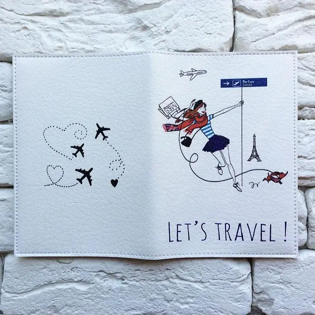 Обкладинка для паспорта Let's travel to Paris - фото 3