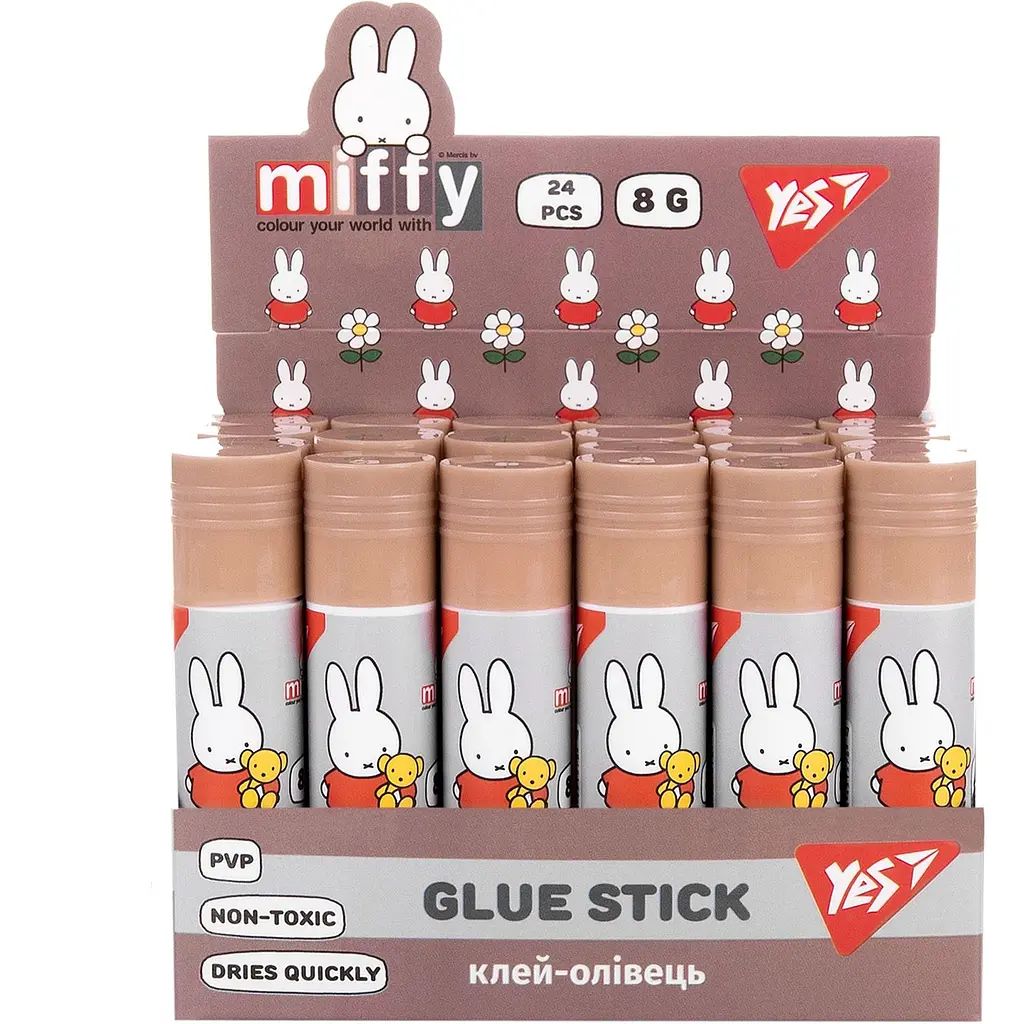 Клей-олівець Yes Miffy PVP 8г (320307) - фото 2