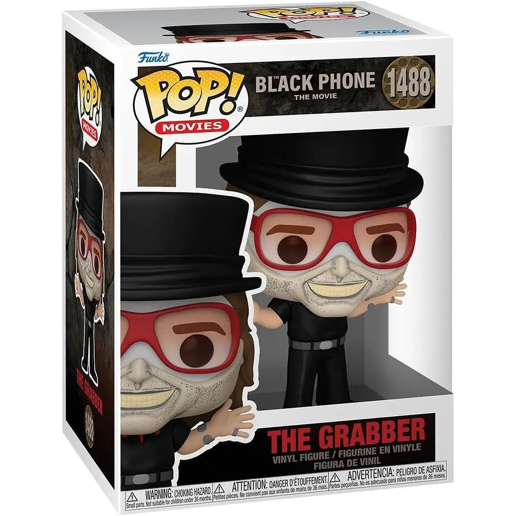 Фігурка Funko Pop Чорний телефон Граббер Black Phone The Grabber 10 см BP TG 1488 - фото 3