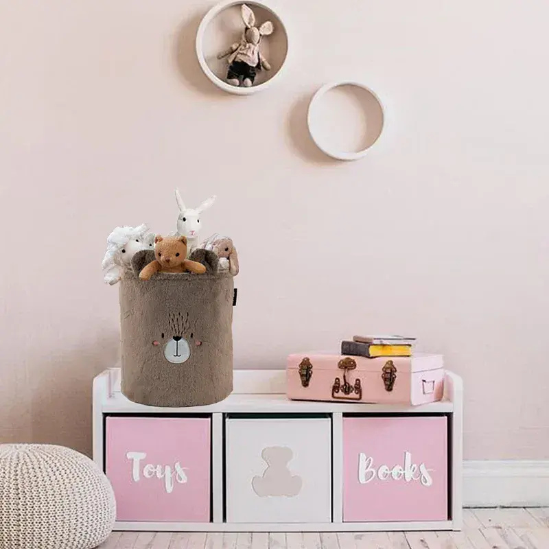 Корзина для хранения Kite Sweet Bear 30х35 см плюшевая (K24-3100L-3) - фото 5