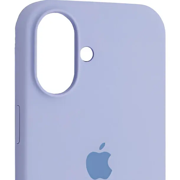 Чехол Silicone Case для Apple iPhone 16 Lilac Blue AA [115086] - фото 3