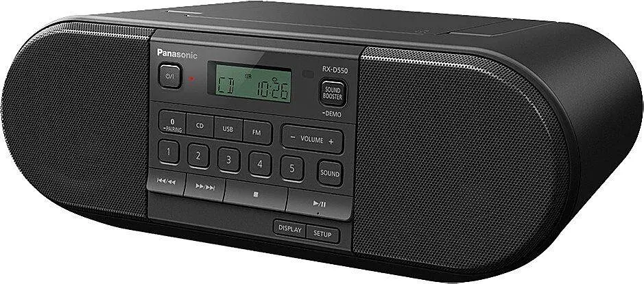 Магнітола Panasonic RX-D550GS-K (6793773) - фото 2