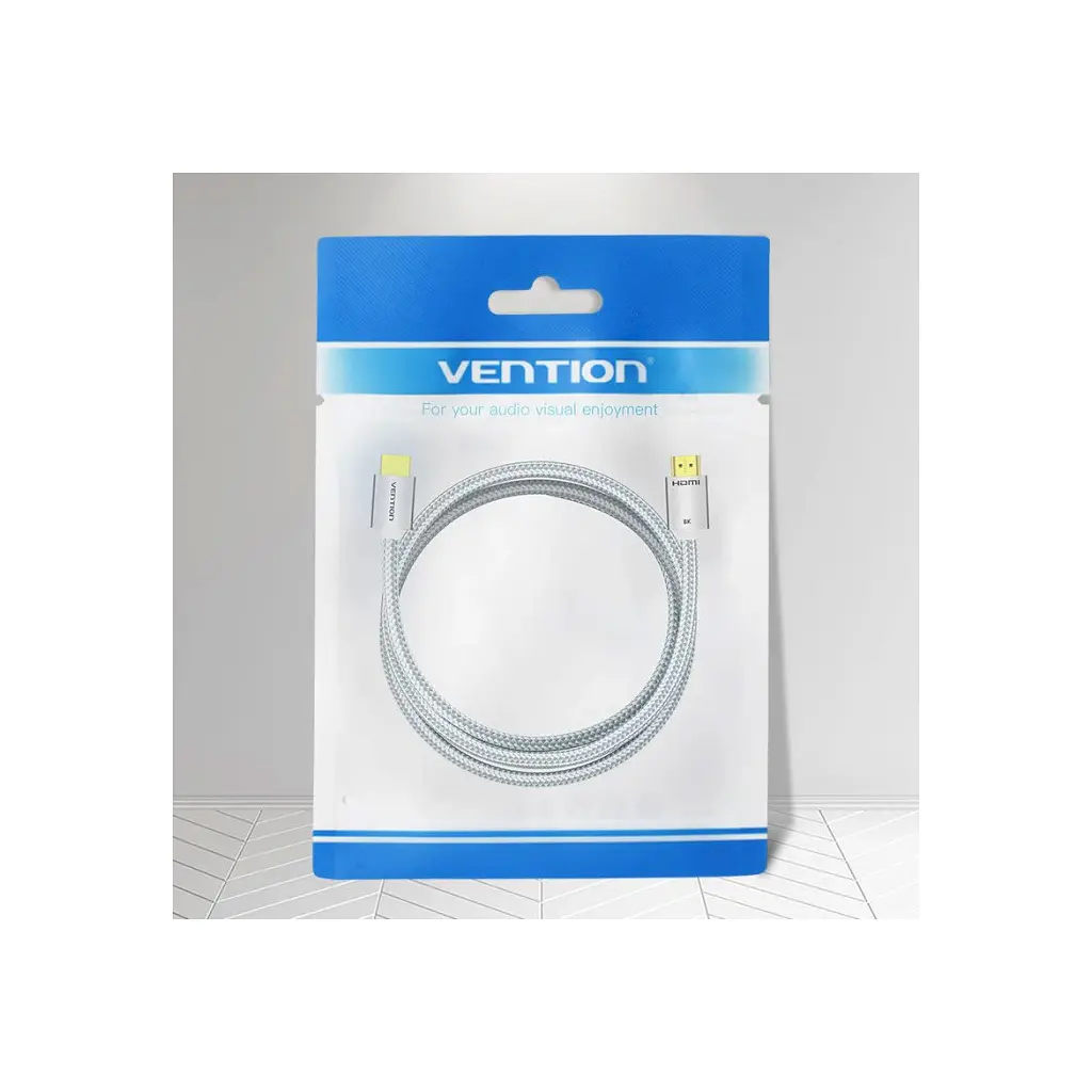 Кабель мультимедійний HDMI M to HDMI M 2.0m V2.1 8K60Hz silver Vention (ALCIH) - фото 3