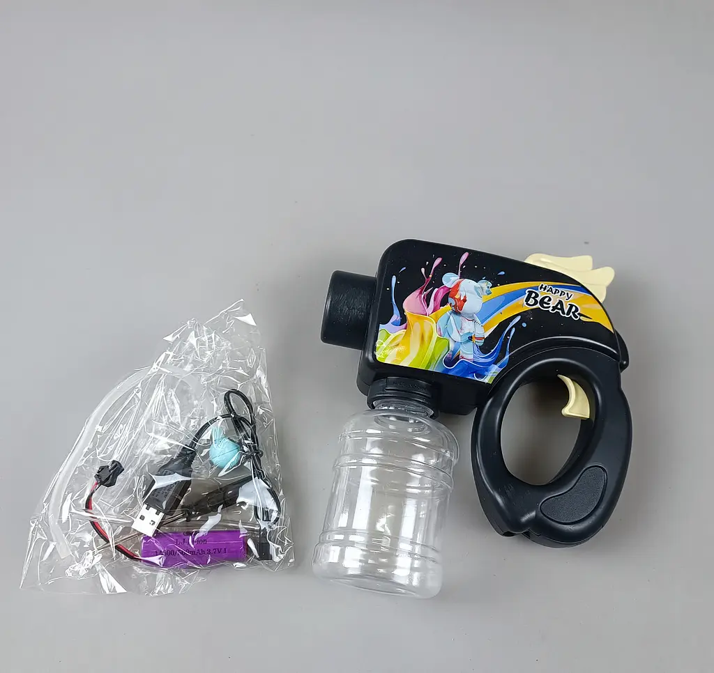 Водяной пистолет на аккумуляторе FLUID CUTE BEAR (аккумулятор 3.7V, USB-шнур для зарядки) - фото 2