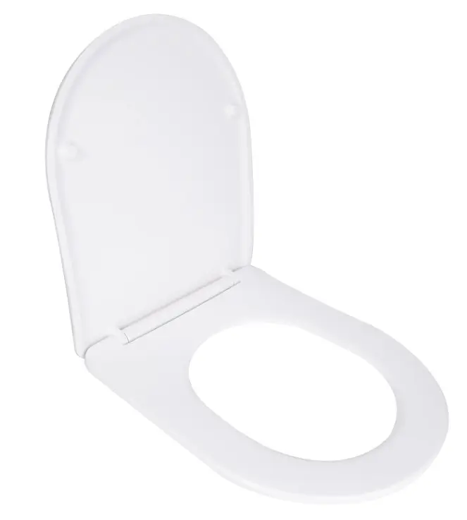 Сидіння для унітазу Qtap з мікроліфтом Slim Duroplast, Quick Release QTSC179W48675 - фото 3