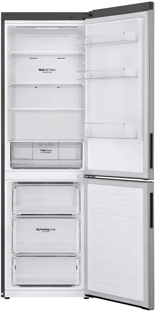 Холодильник с нижней морозильной камерой LG GA-B459CLWM графит (GA-B459CLWM) - фото 2