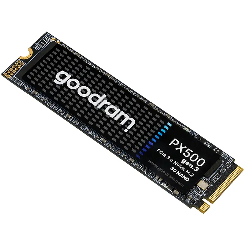 SSD Накопичувач 1Tb Goodram PX500 M.2 2280 PCIe Gen 3x4 NVMe 3D NAND, Retail - фото 2