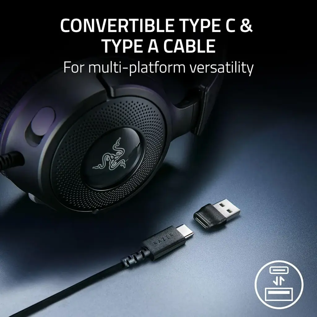 Навушники Razer Kraken V4 X (RZ04-05180100-R3M1) - фото 9