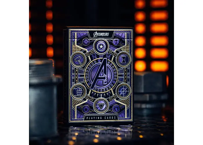 Карты игральные United States Playing Card Company Theory11 Avengers: Infinity Saga (violet) (PC_T11AISV) - фото 3