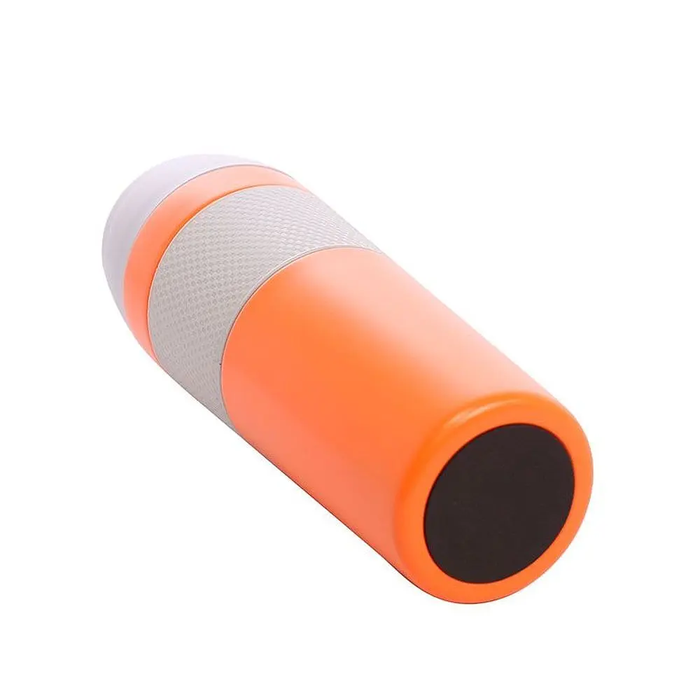 Термокухоль Bergamo Cuba 450 мл помаранчевий з білим (20215-06) - фото 3