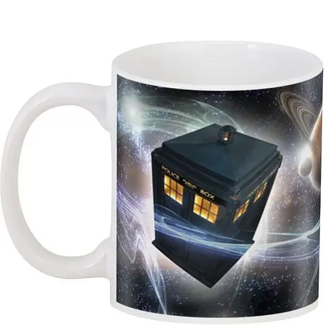 Кружка GeekLand Doctor Who Тардис DW.02.071 330 мл белая - фото 3