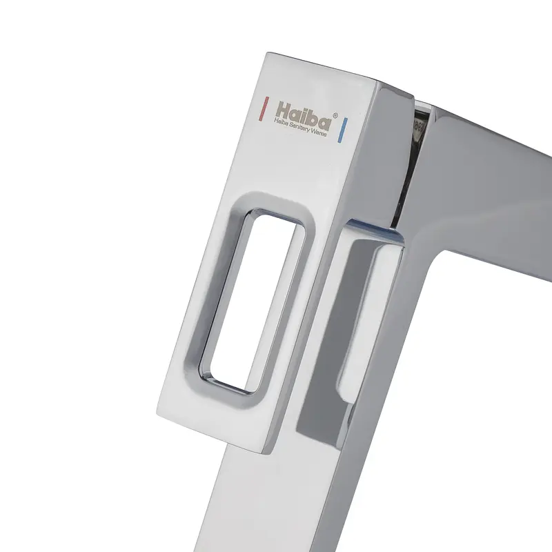 Смеситель для умывальника Haiba Kant 001 High HB9601 Хром - фото 4