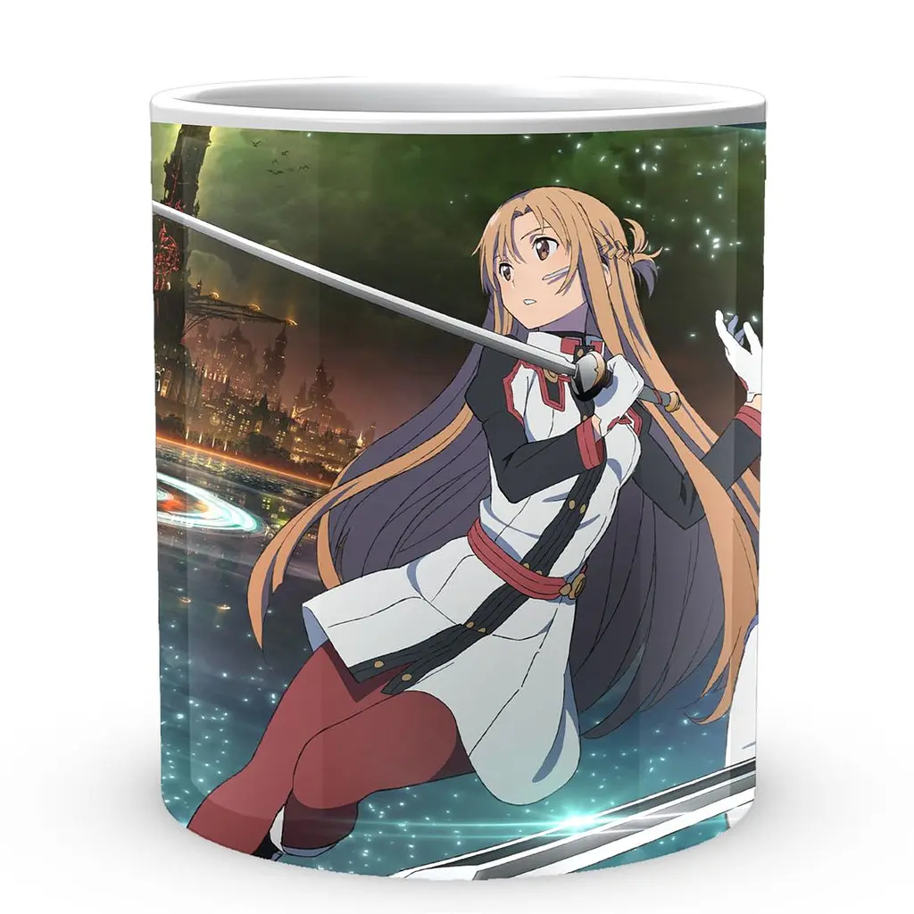 Кухоль GeekLand Sword Art Online Майстра меча онлайн Асуна Кіріто SAO 02.32 330 мл білий - фото 2