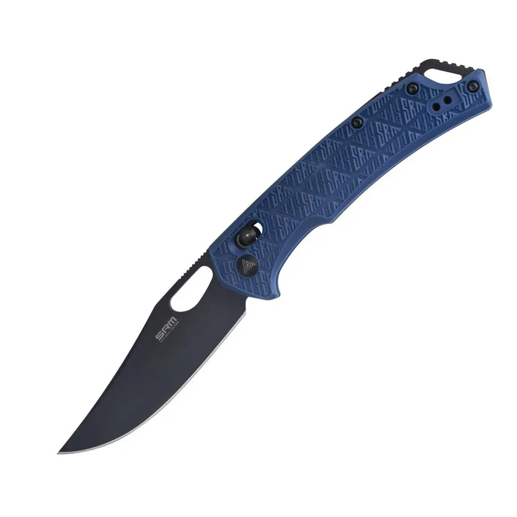Ніж SRM Retriever 9201, Blue FRN, Black Stonewash (9201-PL) - фото 3