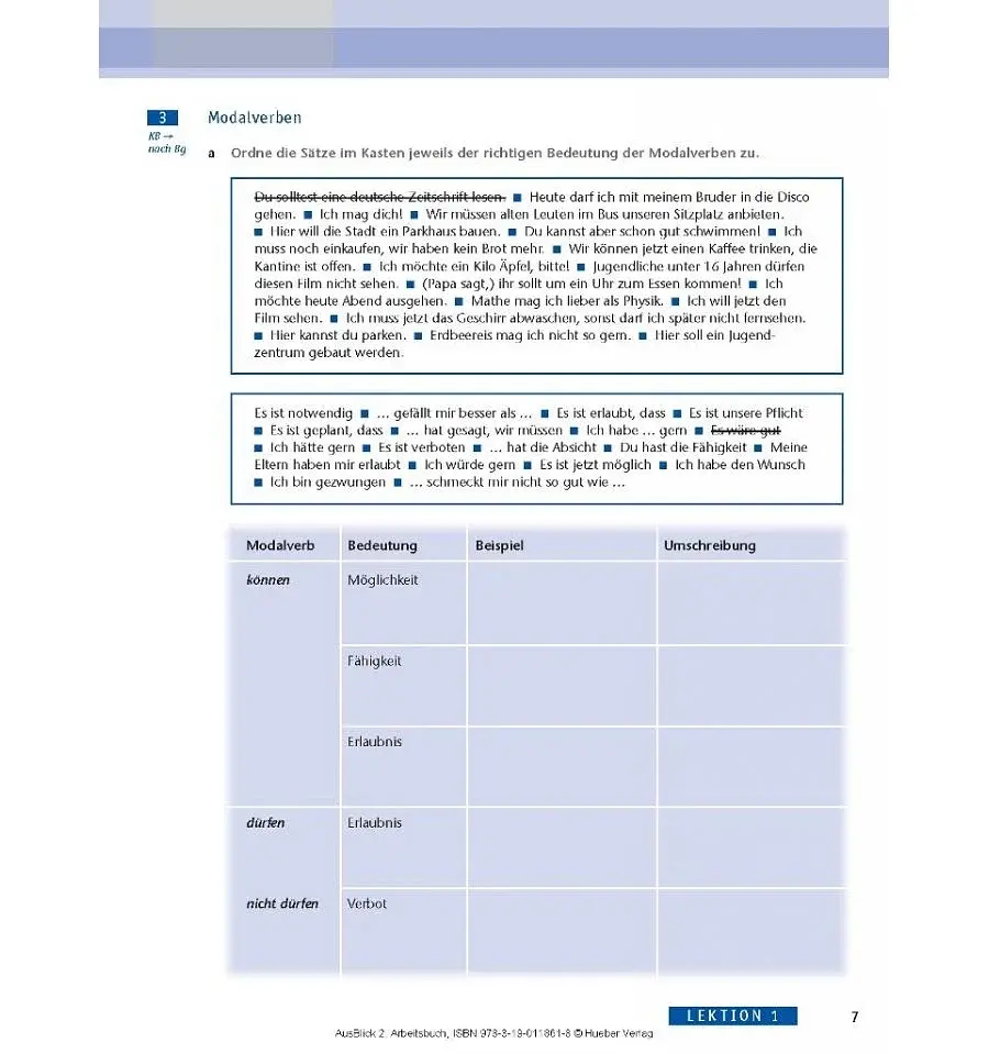 Ausblick: Arbeitsbuch 2 mit eingelegter Audio-CD - фото 7