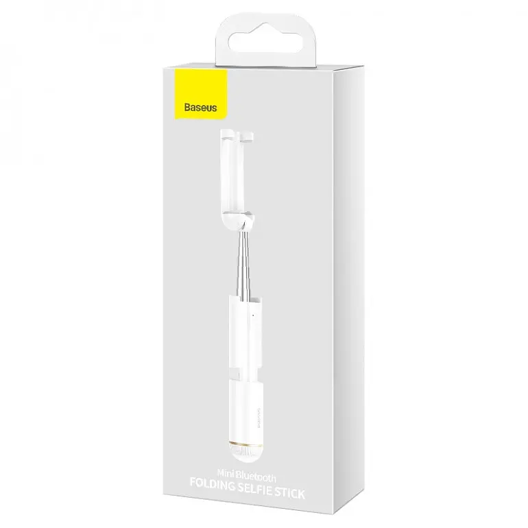 Монопод Baseus Ultra Mini Folding Bluetooth Білий (SUDYZP-G02) - фото 7