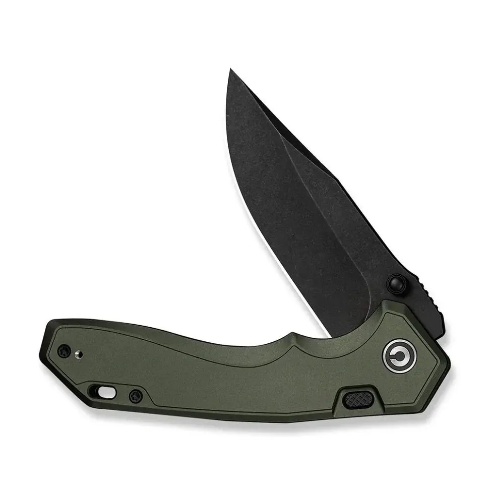 Ніж складаний туристичний Civivi Elite Brova, (8.7 см) CPM S35VN / Aluminum зелений - фото 3