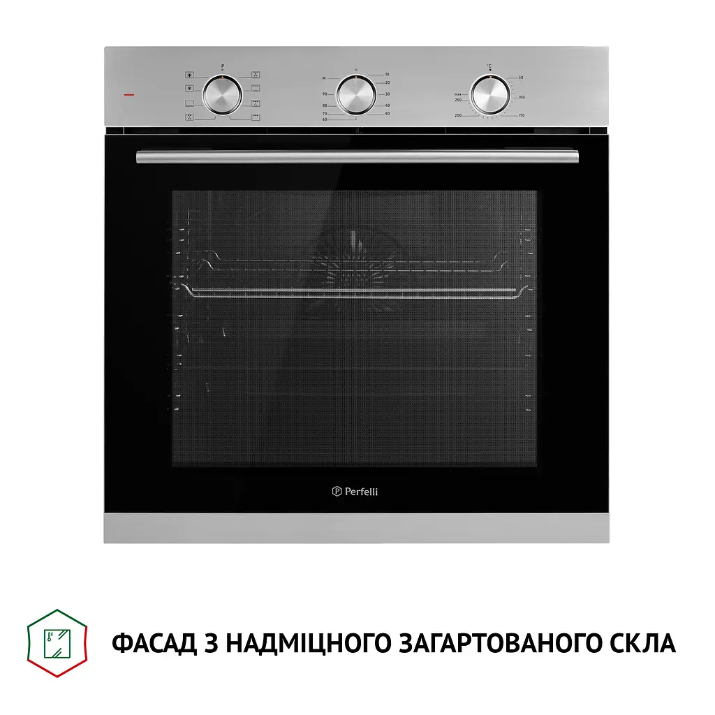 Духова шафа електрична Perfelli DIAMOND 6M8L INOX - фото 3
