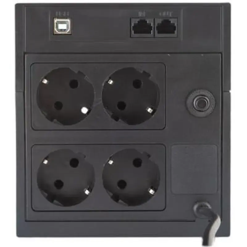 Пристрій безперебійного живлення Powercom RPT-2000AP LCD SCHUKO - фото 3